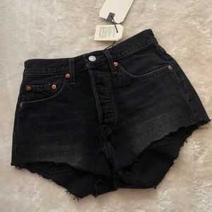 Levi’s 501 Tiny Cutoff Shorts